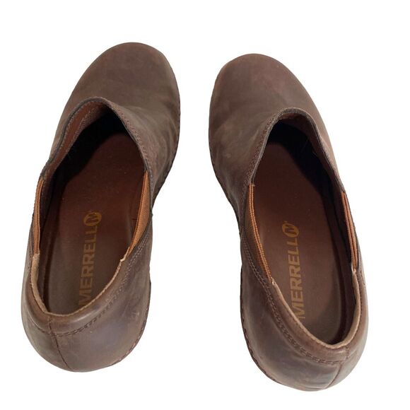 Merrell Emma Leather Brunette Shoes Clogs Comfort Women's Size 7 - J45650 - Picture 9 of 16